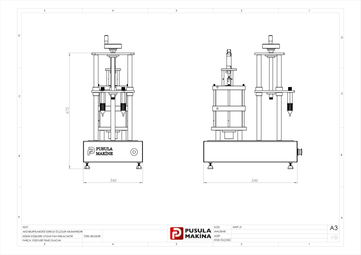 Manuel ve Yarı Otomatik Parfüm Dolum Makinesi
